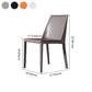 Contemporary Solid Back Dining Side Chairs Leather Dining Chairs for Kitchen (Set of 2) Clearhalo ' kitchen&dining_furn' 'Dining Chairs' 'Dining Tables & Seating' 'dining_chair' 'furn' 'furn_dining_chair' 'Furniture' 'furniture_dining_chair' 'Kitchen & Dining Furniture' 'kitchen' 1200x1200_e979ea6a-f5f7-4916-9e78-9526d81e80b6