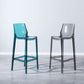Contemporary Style Plastic Bar Stool Footrest Counter Stool for Bristol