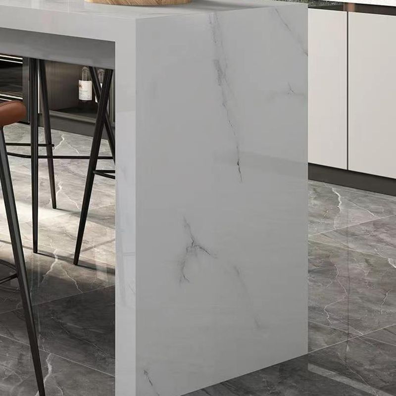 Modern Style Rectangle Stone Bistro Bar Desk Table for Living Room Clearhalo 'Bar Furniture' 'Bar Tables' 'bar_tables' 'furn' 'furn_bar_tables' 'Furniture' 'Kitchen & Dining Furniture' 1200x1200_e97e8f8b-0d50-4fb6-a38f-49db7ecb2efd