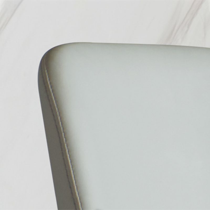 Eigentijdse open achterste eetstoelen armloze zijstoelen met houten benen voor keuken