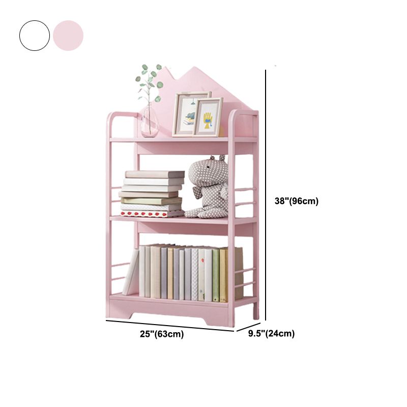 Estantería escandinava de metal abierto de 9.4 "estantería de casa de ancho