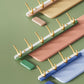 Metal and Wood Coat Hanger Modern Minimalist Home Wall Hanging Coat Rack Clearhalo 'Entry & Mudroom Furniture' 'furn' 'furn_hall_tree_coat_racks' 'Furniture' 'Hall Trees & Coat Racks' 'hall_tree_coat_racks' 1200x1200_e983f5a1-de38-4c63-b260-0d9c18e1cb74