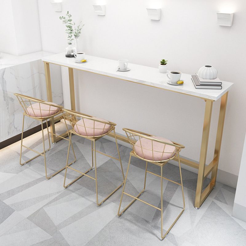 Rectangle Bar Table Contemporary Pub Table for Indoor and Breakroom Clearhalo 'Bar Furniture' 'Bar Tables' 'bar_tables' 'furn' 'furn_bar_tables' 'Furniture' 'Kitchen & Dining Furniture' 1200x1200_e984908a-64f0-4455-9e6a-d36f41af94ed