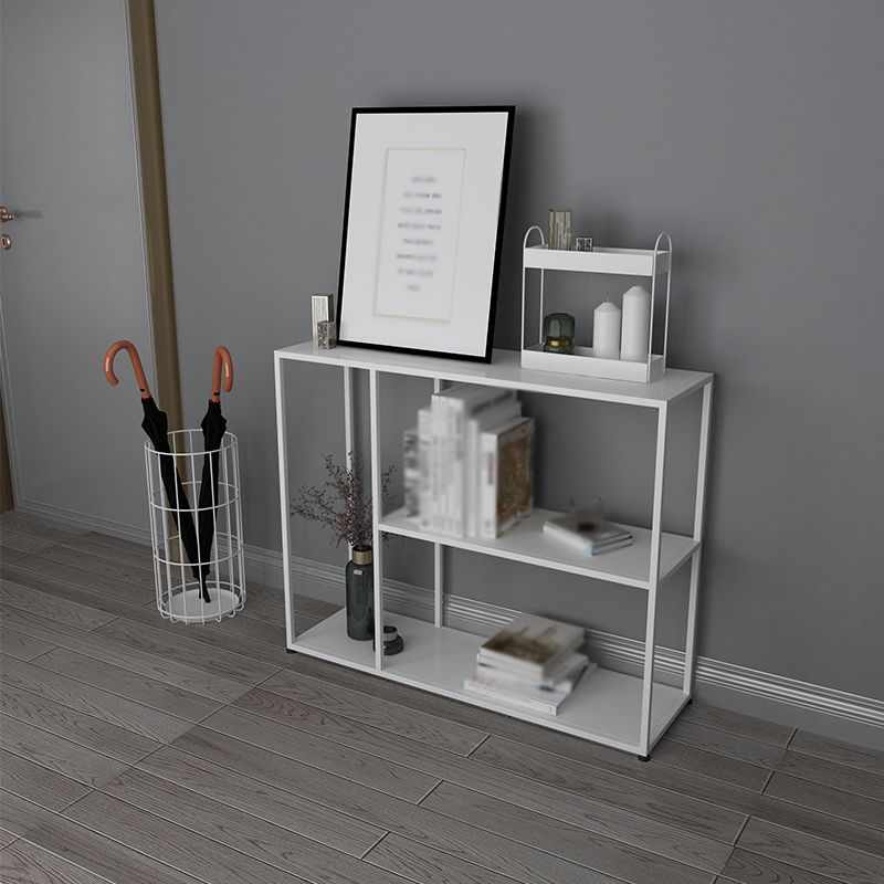 Open Metal Bookcase Industrial Rectangular Shelve for Study Room Clearhalo 'Bookcases' 'furn' 'furn_bookcases' 'Furniture' 'furniture_bookcases' 'kitchen' 'kitchen_bookcases' 'Living Room Furniture' 'Office Furniture' 1200x1200_e98943d0-90bc-4327-a173-9182b892b446