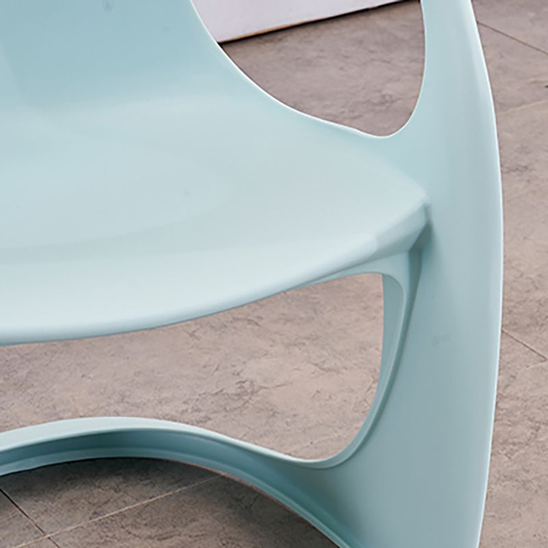 Scandinavian Plastic Dining Arm Chairs Solid Back Chair for Home Clearhalo ' kitchen&dining_furn' 'Dining Chairs' 'Dining Tables & Seating' 'dining_chair' 'furn' 'furn_dining_chair' 'Furniture' 'furniture_dining_chair' 'Kitchen & Dining Furniture' 'kitchen' 1200x1200_e98a46b0-bc21-4c4b-9b2f-c870509b9487