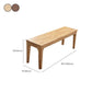 13.65-inch W Mid-Century Modern Seating Bench Solid Wood Bench Clearhalo 'Benches' 'Chairs & Seating' 'furn' 'furn_benches' 'Furniture' 'Living Room Furniture' 1200x1200_e98cecf4-f8d1-4d83-a2de-495fac68d259