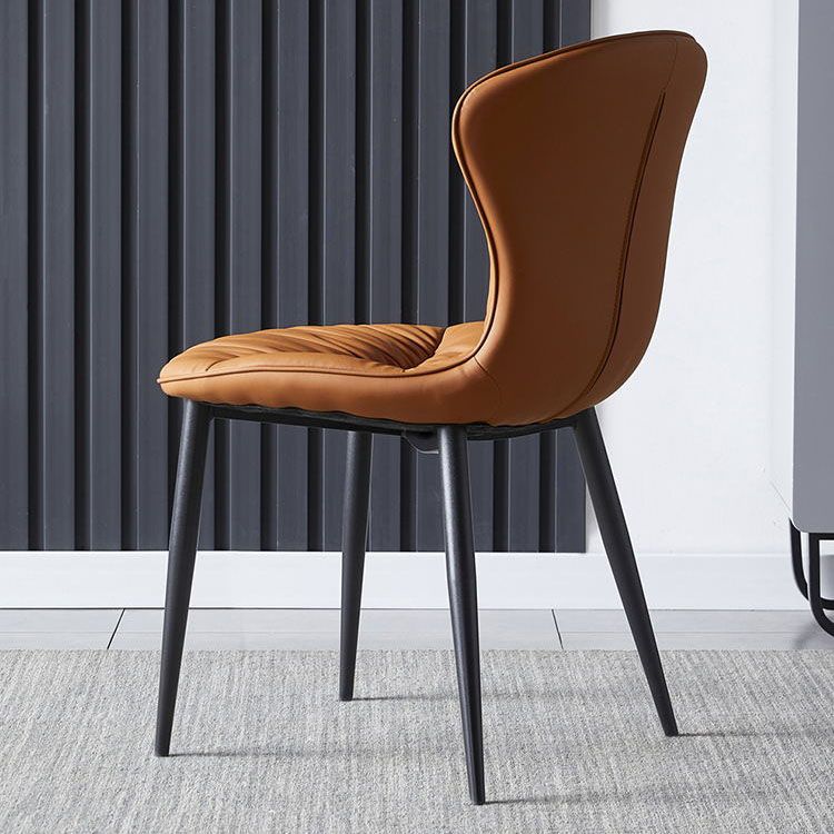 Chaise industrielle sans arme sans arme solide à salle à manger de salle de cuisine chaise