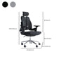 Modern Desk Chair Mesh Computer Chair Mid-Back Chair in Black/Gray Clearhalo 'furn' 'furn_office_chair' 'Furniture' 'Office Chairs' 'Office Furniture' 'office_chair' 1200x1200_e98e13d0-75f2-4aca-95c3-730518995910