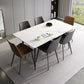 Industrial Rectangle Dining Table Stone 4 Legs Furniture for Dining Room Clearhalo ' dining_table' 'Dining Tables & Seating' 'Dining Tables' 'furn' 'furn_dining_table' 'Furniture' 'furniture_dining_table' 'Kitchen & Dining Furniture' 'kitchen&dining_furn' 'kitchen' 'kitchen_dining_table' 1200x1200_e98e4a76-3397-45c8-aee2-38d1a5370673