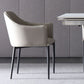 Modern Style Sintered Stone Dining Table Set Rectangle 1/2/5 Pieces Dining Set