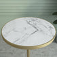 Modern Bar Table Dining Table with Pedestal Base for Kitchen Living Room