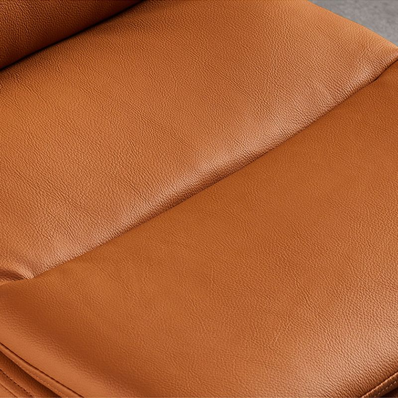 Modern Leather Home Side Chair Matte Finish Solid Back Dining Chair (Set of 2) Clearhalo ' kitchen&dining_furn' 'Dining Chairs' 'Dining Tables & Seating' 'dining_chair' 'furn' 'furn_dining_chair' 'Furniture' 'furniture_dining_chair' 'Kitchen & Dining Furniture' 'kitchen' 1200x1200_e992251f-4daf-418f-96c6-93f2a362b99e