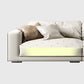 Glam Style Sectional Latex Upholstery Filled Faux Leather White/grey/black/orange Sofa Clearhalo 'furn' 'furn_sectionals' 'Furniture' 'furniture_sectionals' 'Living Room Furniture' 'Sectionals' 1200x1200_e99313a6-dd23-4f82-bdd2-f7f90f7a5fe1