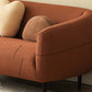 Contemporary Wool Standard Sofa with Tight Back and Tuxedo Arm
