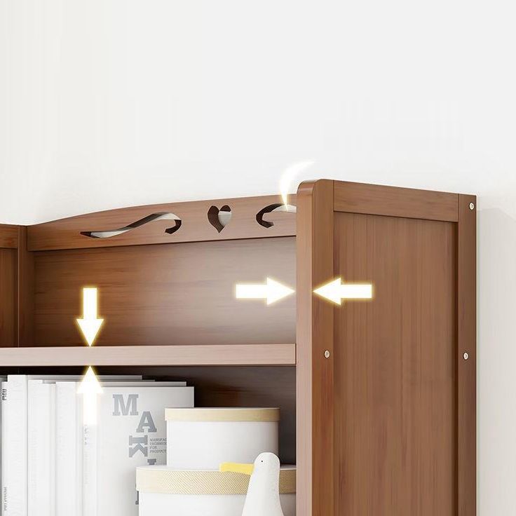 11.42 "W libreria in stile contemporaneo per libri per ufficio e sala da studio