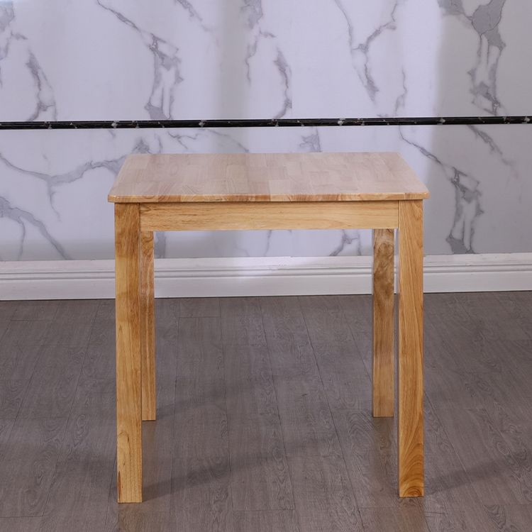 Contemporary Style Oak Dining Table 4 Legs Solid Wood Base Table for Home Clearhalo ' dining_table' 'Dining Tables & Seating' 'Dining Tables' 'furn' 'furn_dining_table' 'Furniture' 'furniture_dining_table' 'Kitchen & Dining Furniture' 'kitchen&dining_furn' 'kitchen' 'kitchen_dining_table' 1200x1200_e993b61c-b559-4b7a-8ea6-ea3c50c1b00a