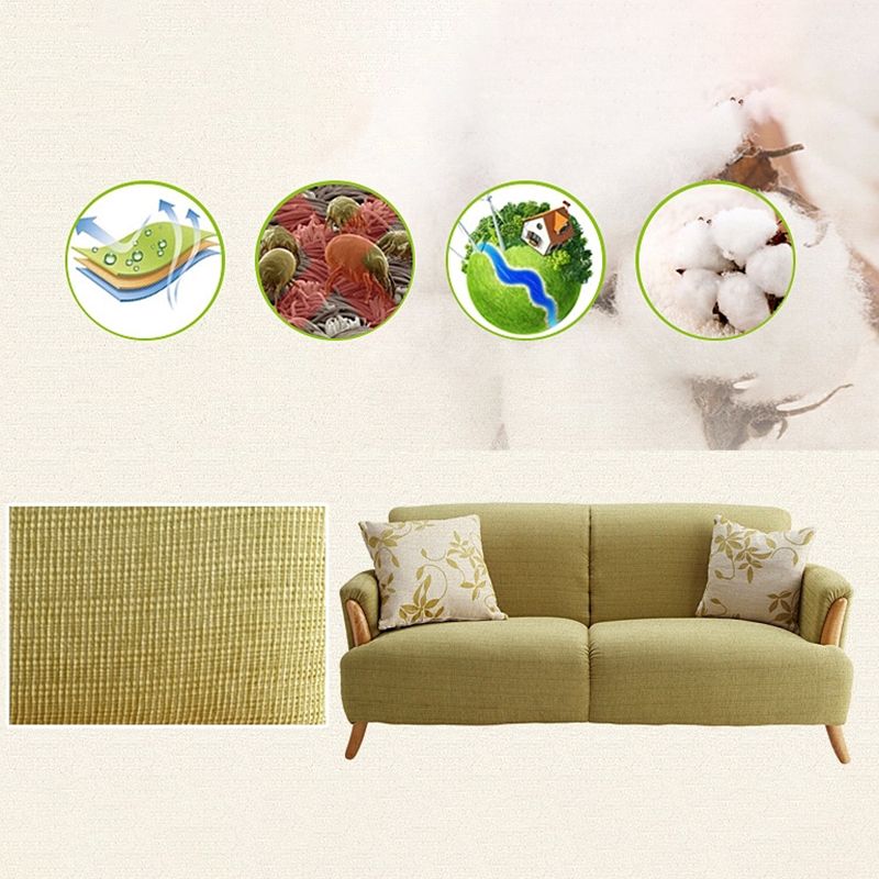 Zeitgenössisches hölzernen Standardsofa ausgestattet Arm Sitzgelegenheiten für Wohnzimmer