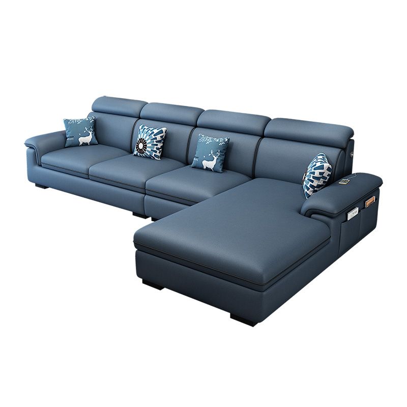 125.98"D x 70.87"W x 35.43"H Pillow Top Arm Sectionals, Modern High Back Sofa with Storage Clearhalo 'furn' 'furn_sectionals' 'Furniture' 'furniture_sectionals' 'kitchen' 'kitchen_sectionals' 'Living Room Furniture' 'Sectionals' 1200x1200_e995395f-3f6d-47bf-bfcc-753ff8a22b1c