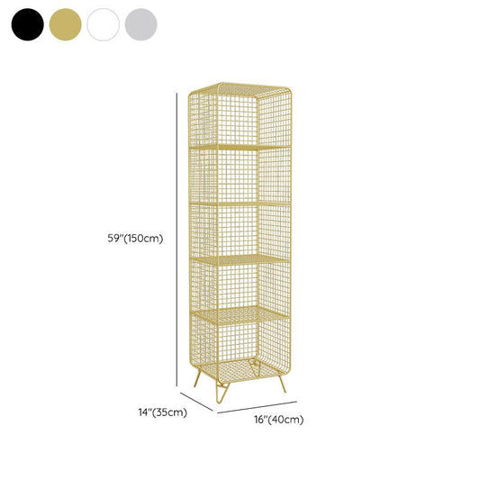 Glam Plank BOOKCAST gesloten metalen boekplank voor thuiskantoor