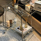 Living Room Double Tier Contemporary with Storage Glass Side Table Clearhalo 'Coffee & Accent Tables' 'End & Side Tables' 'end_side_tables' 'furn' 'furn_end_side_tables' 'Furniture' 'Living Room Furniture' 1200x1200_e99a918d-6225-44e1-b0cb-0101ff803b4e