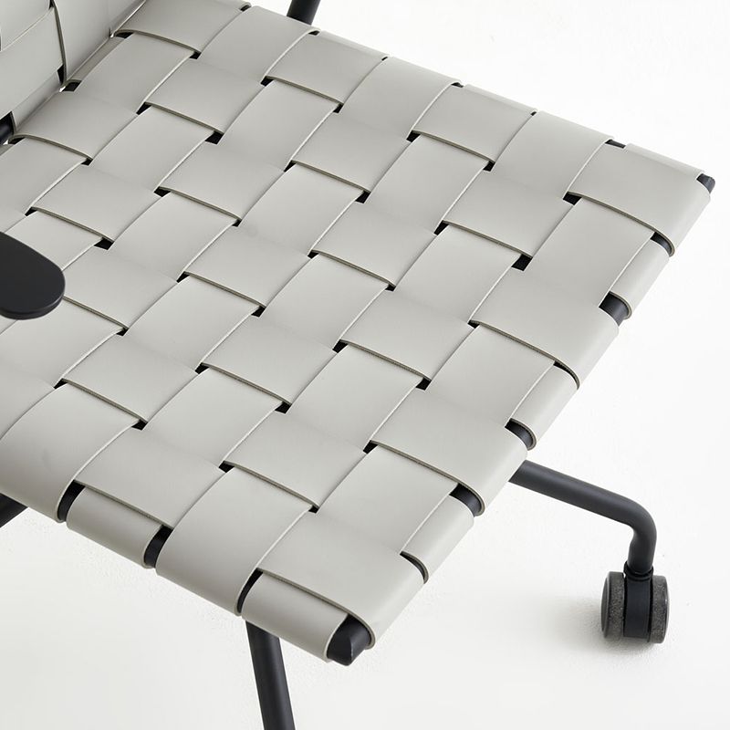 現代の固定武器会議椅子灰色の椅子の椅子