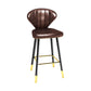 Scandinavian Home Footrest Stool Matte Finish Leather Barstool Clearhalo 'Bar Furniture' 'Bar Stools' 'bar_stools' 'Furniture' 'furniture_bar_stools' 'Kitchen & Dining Furniture' 1200x1200_e9a3867e-4eb2-499c-9ecb-cb1ece5bff48