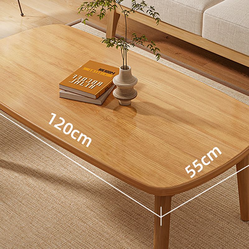 Scandinavian 4 Legs Coffee Table Wooden Coffee Table Set for Living Room Clearhalo 'Coffee & Accent Tables' 'Coffee Tables' 'coffee_tables' 'furn' 'furn_coffee_tables' 'Furniture' 'Living Room Furniture' 1200x1200_e9a8841b-df2b-4079-a14b-1a19c59a8417
