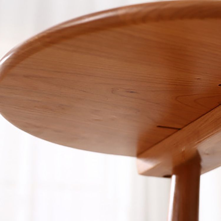 Mesa de comedor moderna con altura de mostrador de madera maciza