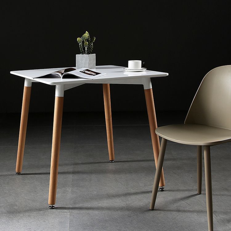 Industrial Square Dining Table Wooden Dining Table with 4 Legs for Dining Room Clearhalo ' dining_table' 'Dining Tables & Seating' 'Dining Tables' 'furn' 'furn_dining_table' 'Furniture' 'furniture_dining_table' 'Kitchen & Dining Furniture' 'kitchen&dining_furn' 'kitchen' 'kitchen_dining_table' 1200x1200_e9aae034-c487-4e06-b340-8521decf18fb