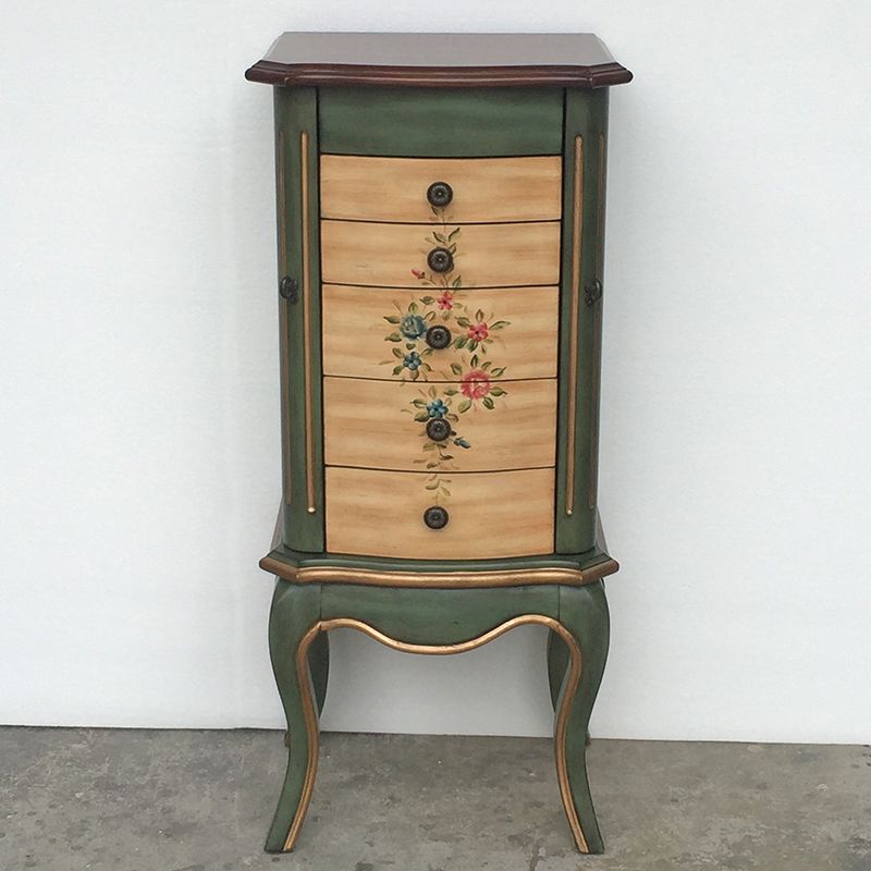 Mid-Century Modern Chest Wood Knobs Handcrafted Side Cabinet with Drawer Clearhalo 'Cabinets & Chests' 'cabinets_chests' 'furn' 'furn_cabinets_chests' 'Furniture' 'Living Room Furniture' 1200x1200_e9abf79c-a348-4f06-b101-9a1140af7f90