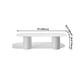 Modern Solid Wood Table for Restaurant Oval Dining Table in White with Double Pedestal Clearhalo ' dining_table' 'Dining Tables & Seating' 'Dining Tables' 'furn' 'furn_dining_table' 'Furniture' 'furniture_dining_table' 'Kitchen & Dining Furniture' 'kitchen&dining_furn' 'kitchen' 'kitchen_dining_table' 1200x1200_e9ac4ea5-9dd3-4b15-8ff0-ca460bfec581