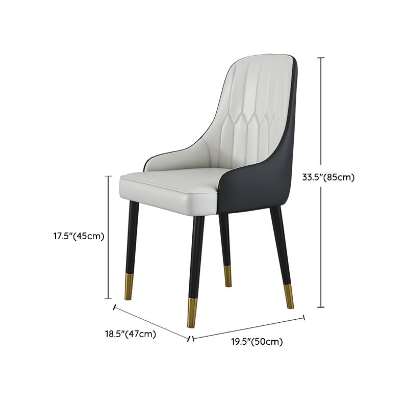 Modern Stone Dining Set 1/4/5 Pieces Round Dining Table Set with Padded Chairs Clearhalo 'Dining Room Sets' 'Dining Tables & Seating' 'dining_room_set' 'furn' 'furn_dining_room_set' 'Furniture' 'Kitchen & Dining Furniture' 1200x1200_e9b267ef-d8cd-4d1b-bae2-1362a09adf98
