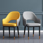 Silla de comedor de estilo contemporáneo silla de brazo con tapicería