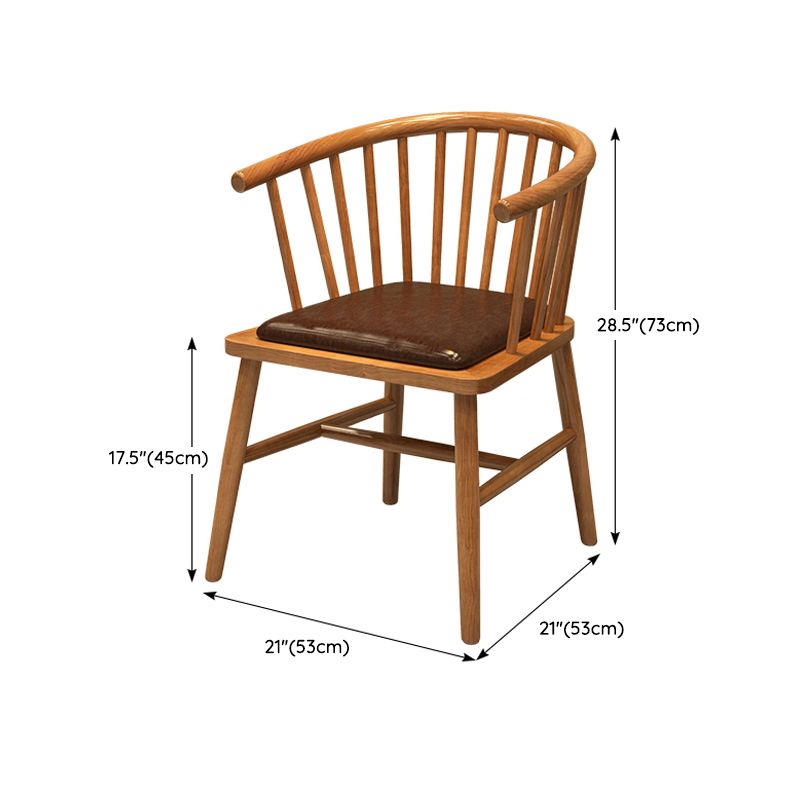 Natural Finish Modern Dining Set 1/2/3/5 Pieces Solid Wood Dinette Set Clearhalo 'Dining Room Sets' 'Dining Tables & Seating' 'dining_room_set' 'furn' 'furn_dining_room_set' 'Furniture' 'Kitchen & Dining Furniture' 1200x1200_e9b643e6-1b64-4f2f-a7dd-5cc793671c0e