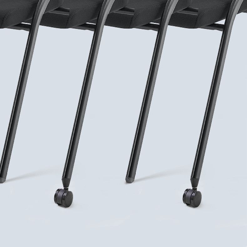 Modern Black Plastic Mesh Desk Chair with Mid Back Home Office Chair Clearhalo 'furn' 'furn_office_chair' 'Furniture' 'furniture_office_chair' 'Office Chairs' 'Office Furniture' 'office_chair' 1200x1200_e9b7639f-ebbf-4777-9144-b8b66d63af04