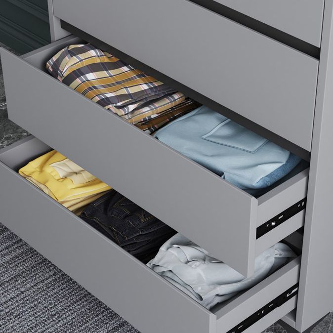 Contemporary Horizontal Double Dresser Wood Storage Chest Dresser for Bedroom Clearhalo 'Bedroom Furniture' 'Dressers & Chests' 'dressers_chests' 'furn' 'furn_dressers_chests' 'Furniture' 1200x1200_e9b79fb3-3cd8-4399-90e0-c87a204aad6e