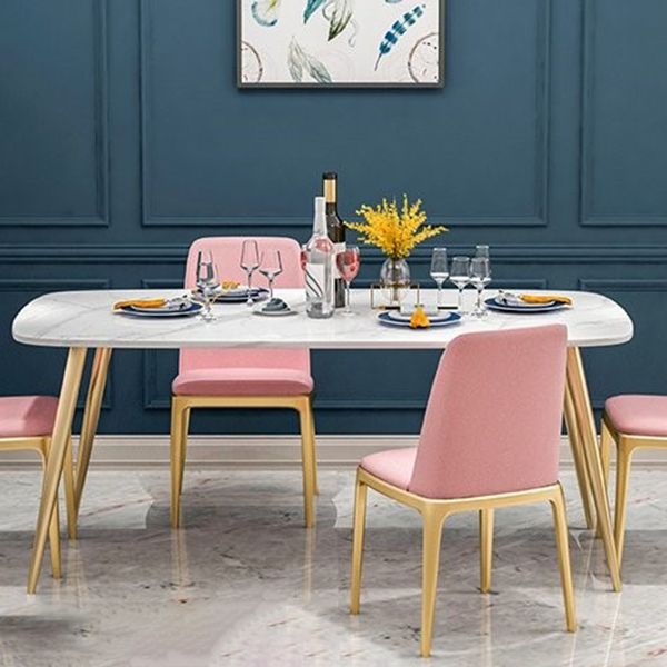 Traditional Luxury Rectangle Dining Table 4-foot Furniture for Dining Room Clearhalo 'Dining Tables & Seating' 'Dining Tables' 'dining_table' 'furn' 'furn_dining_table' 'Furniture' 'furniture_dining_table' 'Kitchen & Dining Furniture' 1200x1200_e9b9ca00-da0d-4044-99d9-9707cdbfc508