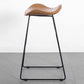 Industrial Style Metal Bar-stool Bucket Seat Sled Legs Counter Stool for Kitchen Bar Clearhalo 'Bar Furniture' 'Bar Stools' 'bar_stools' 'furn' 'furn_bar_stools' 'furniture_bar_stools' 'Kitchen & Dining Furniture' 'kitchen&dining_furn' 'kitchen' 'kitchen_furn' Furniture' 1200x1200_e9bb4887-bfc0-462b-98eb-99cfc99fcae2