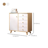 Modern Buffet Server Engineered Wood Dining Server for Kitchen Clearhalo 'buffet_sideboard' 'Buffets & Sideboards' 'furn' 'furn_buffet_sideboard' 'Furniture' 'Kitchen & Dining Furniture' 1200x1200_e9bf7169-c0bb-462c-b103-9eb685d33fbc