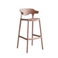 Contemporary Plastic Low Back Counter Stool Plastic Furniture in Matte Finish for Indoor Clearhalo 'Bar Furniture' 'Bar Stools' 'bar_stools' 'furn' 'furn_bar_stools' 'Furniture' 'Kitchen & Dining Furniture' 1200x1200_e9bfd34f-7e0d-45e6-bf45-34aaa440b5cf