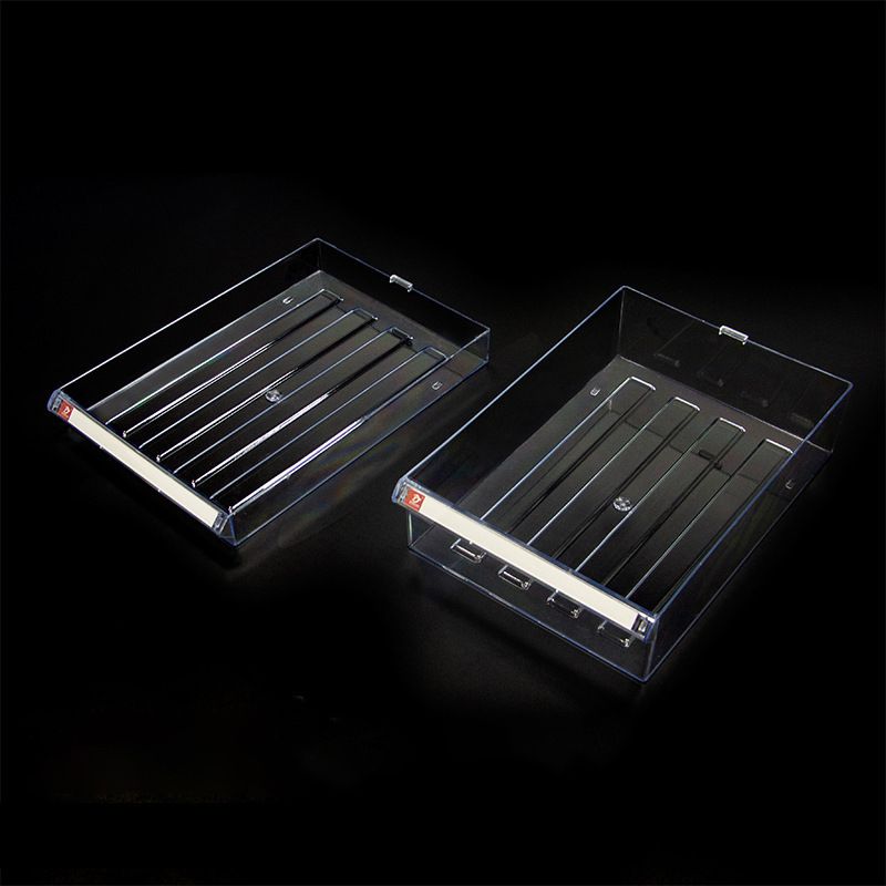 Archivo moderno de gabinete de plástico con cajones para el hogar u oficina