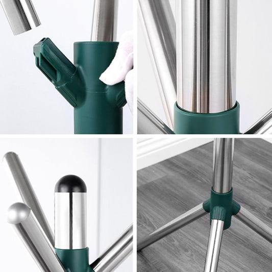 Edelstahl -Eingangs -Kit -Rack Freihallenhalle mit Haken