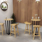 Modern Solid Wood Bar Chair Armless Bar Stool with Wooden Footrest Clearhalo 'Bar Furniture' 'Bar Stools' 'bar_stools' 'furn' 'furn_bar_stools' 'Furniture' 'Kitchen & Dining Furniture' 1200x1200_e9c95b2c-51ae-4276-8d3a-2d5beac11f11