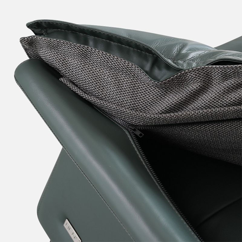 Interior Armrest Sponge Seat Leather/imitation Leather Filled Dark Green/orange Sofa Clearhalo 'furn' 'furn_sofas' 'Furniture' 'furniture_sofas' 'kitchen' 'kitchen_sofas' 'Living Room Furniture' 'Sofa' 'sofas' 1200x1200_e9cca6f7-1e9f-47b6-8ea1-a4deab9de163