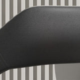 Contemporary Dining Room Chair Matte Finish Leather Curved Open Back Arm Chair Clearhalo ' kitchen&dining_furn' 'Dining Chairs' 'Dining Tables & Seating' 'dining_chair' 'furn' 'furn_dining_chair' 'Furniture' 'furniture_dining_chair' 'Kitchen & Dining Furniture' 'kitchen' 1200x1200_e9da0f9c-bdc9-4c8b-ba77-0ad4940a1254