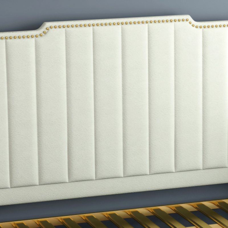 Letto in pelle contemporanea BEIGE IMPINGARE IMMINGARE CONTRUI