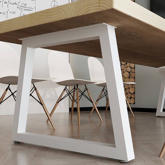 Pine Solid Wood Dining Table Industrial Dining Site Table with Sled Base Clearhalo ' dining_table' 'Dining Tables & Seating' 'Dining Tables' 'furn' 'furn_dining_table' 'Furniture' 'furniture_dining_table' 'Kitchen & Dining Furniture' 'kitchen&dining_furn' 'kitchen' 'kitchen_dining_table' 1200x1200_e9dc4798-fd72-4b4d-8a04-e4a337148170