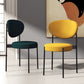 Contemporary Open Back Side Chair Upholstered Dining Chair for Indoor