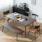 Metal Industrial Rectangle Dining Table Solid Wood Top Table with Legs Clearhalo ' dining_table' 'Dining Tables & Seating' 'Dining Tables' 'furn' 'furn_dining_table' 'Furniture' 'furniture_dining_table' 'Kitchen & Dining Furniture' 'kitchen&dining_furn' 'kitchen' 'kitchen_dining_table' 1200x1200_e9dd4c00-0da7-4f8d-886a-60f8b1ec0602