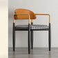 Contemporary Style Kitchen Metal Dining Chairs Open Back Dining Arm Side Chairs Clearhalo ' kitchen&dining_furn' 'Dining Chairs' 'Dining Tables & Seating' 'dining_chair' 'furn' 'furn_dining_chair' 'Furniture' 'furniture_dining_chair' 'Kitchen & Dining Furniture' 'kitchen' 1200x1200_e9dde21c-df80-462c-99b7-118350f95f1f